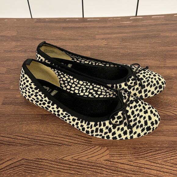 Gianni Bini Washable Women’s Size 7.5 Ballet Flat Shoe Animal Print - Picture 1 of 8